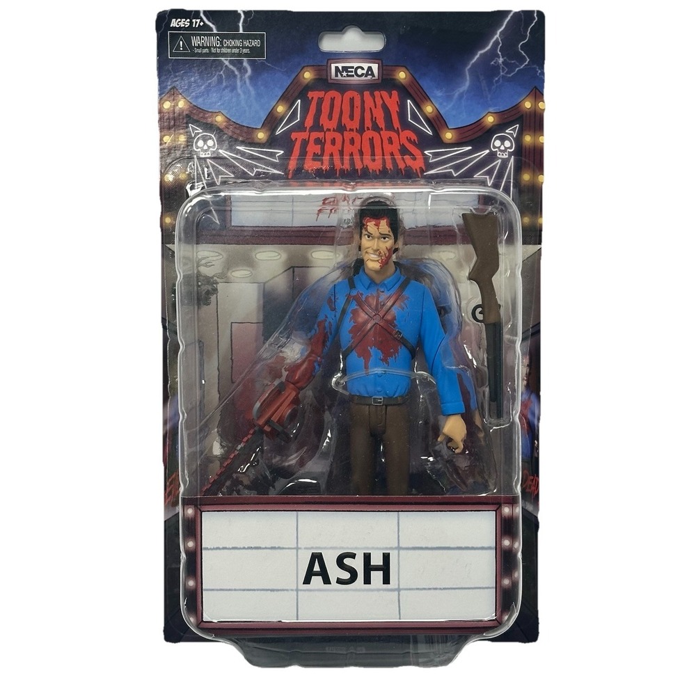 NECA Toony Terrors Ash action figure from‎ Evil Dead 2 Dead by Dawn